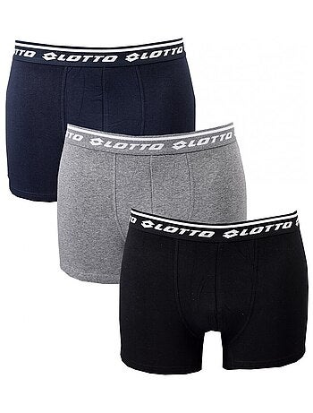 Boxer homme LOTTO - Pack de 3