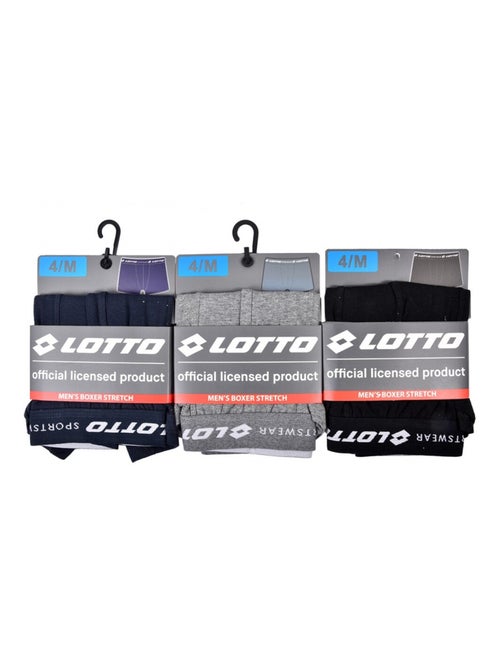Boxer homme LOTTO - Pack de 3 - Kiabi