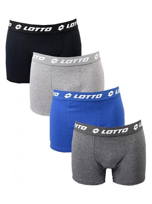 Boxer homme LOTTO - Pack de 4 - Kiabi