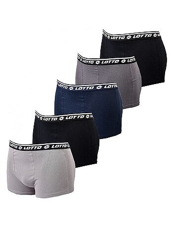 Boxer homme LOTTO - Pack de 5
