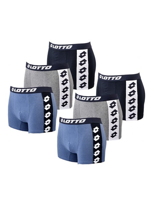 Boxer homme LOTTO - Pack de 6 - Kiabi