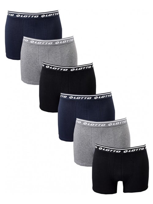 Boxer homme LOTTO - Pack de 6 - Kiabi