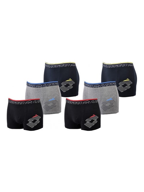 Boxer homme LOTTO - Pack de 6 - Kiabi Boxer homme LOTTO - Pack de 6 - Kiabi