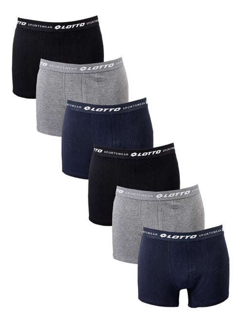 Boxer homme LOTTO - Pack de 6 - Kiabi