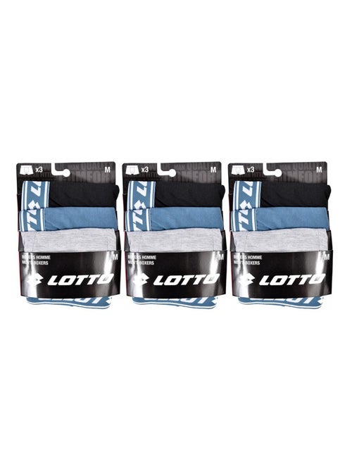 Boxer homme LOTTO - Pack de 9 - Kiabi