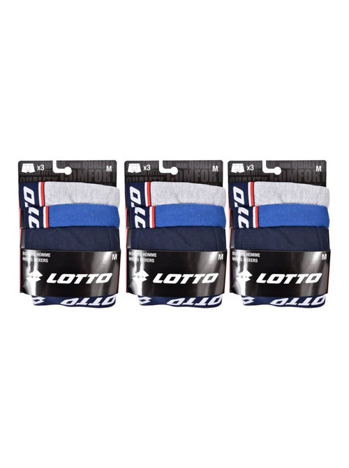 Boxer homme LOTTO - Pack de 9 - Kiabi