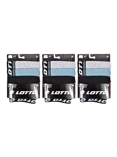 Boxer homme LOTTO - Pack de 9 - Kiabi