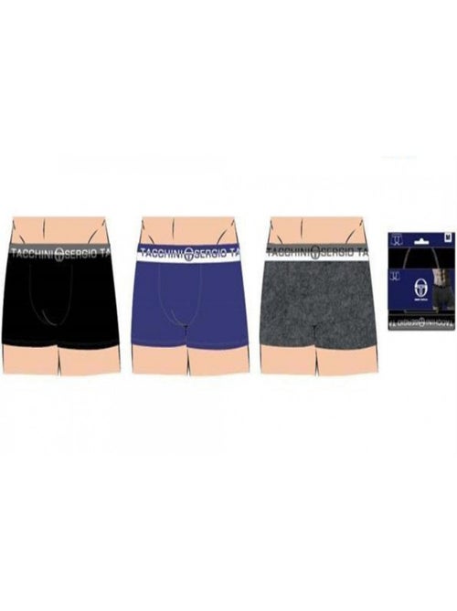 Boxer Homme SERGIO TACCHINI Lot de 6 - Pack de 6 - Kiabi