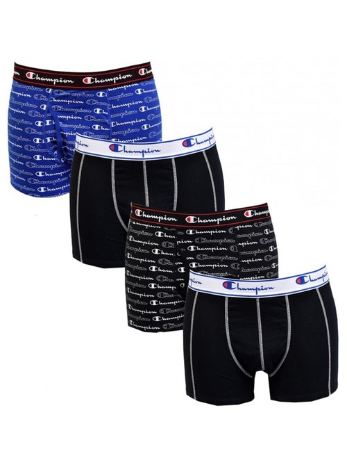 Boxer homme SPORT CHAMPION - Pack de 4 - Kiabi Boxer homme SPORT CHAMPION - Pack de 4 - Kiabi