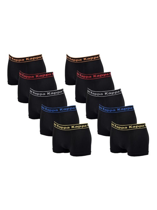 Boxer KAPPA sans Couture Pack de 10 SEAMLESS0408 - Kiabi Boxer KAPPA sans Couture Pack de 10 SEAMLESS0408 - Kiabi