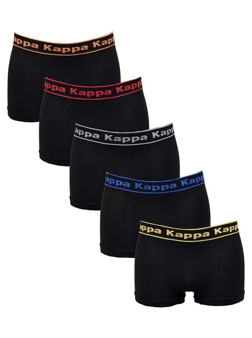 Boxer KAPPA sans Couture Pack de 5 SEAMLESS0408 - Kiabi Boxer KAPPA sans Couture Pack de 5 SEAMLESS0408 - Kiabi