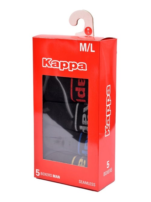 Boxer KAPPA sans Couture Pack de 5 SEAMLESS0408 - Kiabi Boxer KAPPA sans Couture Pack de 5 SEAMLESS0408 - Kiabi