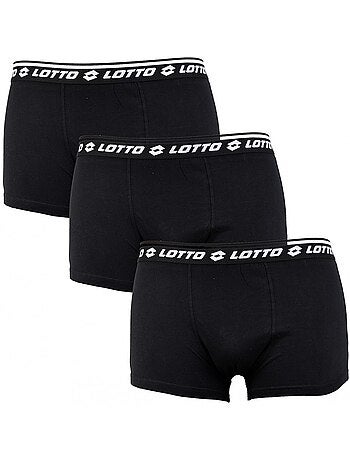 Boxer LOTTO pour Homme 100% COTON - Pack de 9