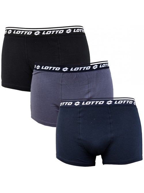 Boxer LOTTO pour Homme 100% COTON - Pack de 9 - Kiabi