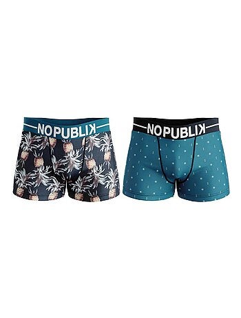 Boxer No Publik en Microfibre - Pack de 2