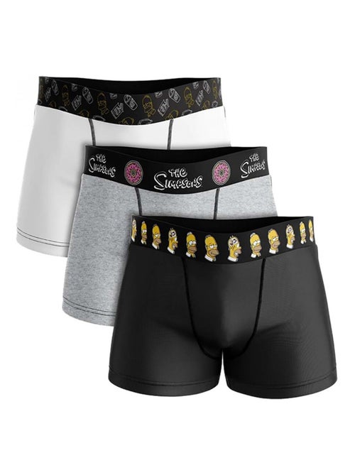 Boxer No Publik Featuring Simpsons- Pack de 3 - Kiabi