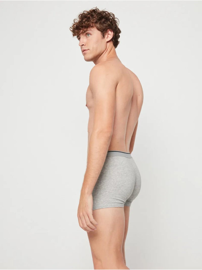 Boxer pour homme hypoallergénique Gris chiné - Kiabi