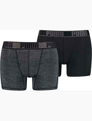 Boxer PUMA pour Homme Qualité et Confort -Assortiment modèles photos selon arrivages - Pack de 2