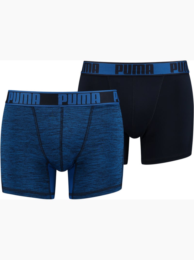 Boxer PUMA pour Homme Qualité et Confort -Assortiment modèles photos selon arrivages- - Pack de 2 Multicolore - Kiabi