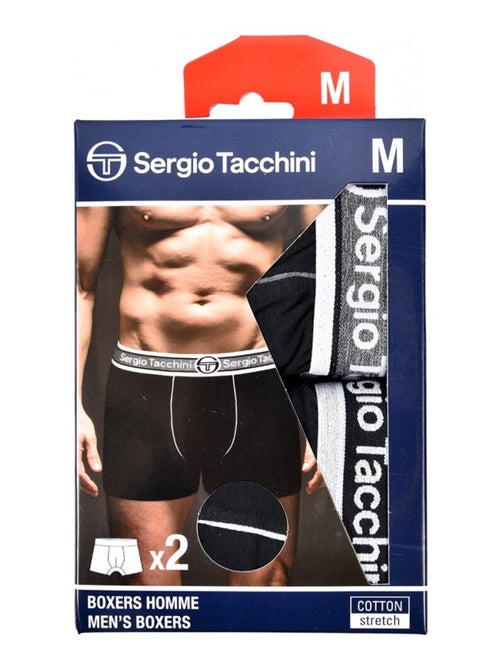 Boxer SERGIO TACCHINI - Pack de 2 - Kiabi Boxer SERGIO TACCHINI - Pack de 2 - Kiabi