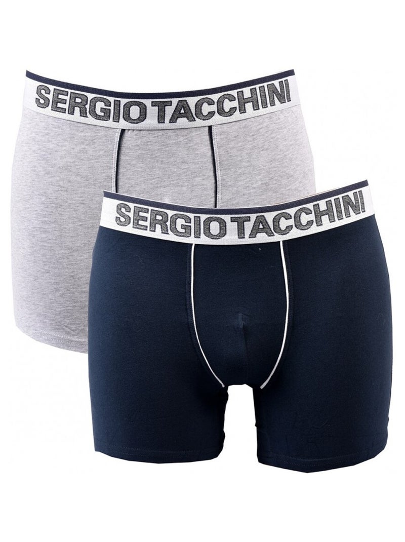 Boxer SERGIO TACCHINI - Pack de 2 Multicolore - Kiabi