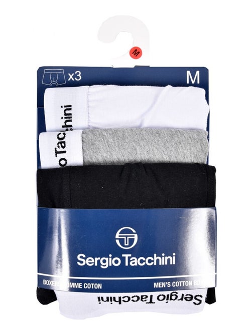 Boxer SERGIO TACCHINI - Pack de 3 - Kiabi Boxer SERGIO TACCHINI - Pack de 3 - Kiabi
