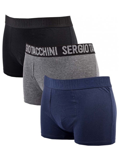 Boxer SERGIO TACCHINI - Pack de 3 - Kiabi Boxer SERGIO TACCHINI - Pack de 3 - Kiabi