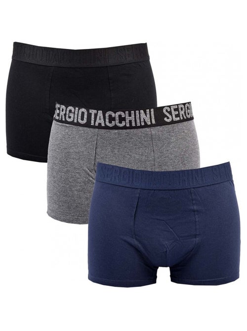 Boxer SERGIO TACCHINI - Pack de 3 - Kiabi Boxer SERGIO TACCHINI - Pack de 3 - Kiabi
