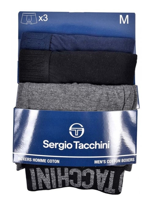 Boxer SERGIO TACCHINI - Pack de 3 - Kiabi Boxer SERGIO TACCHINI - Pack de 3 - Kiabi