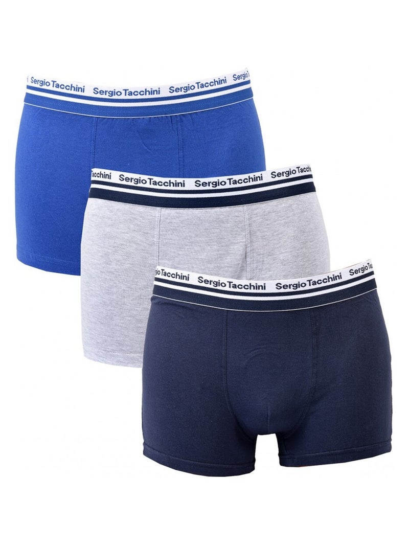 Boxer SERGIO TACCHINI - Pack de 3 Multicolore - Kiabi
