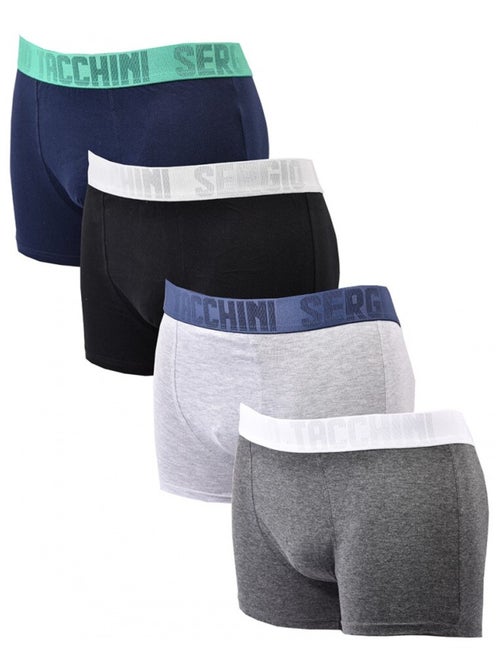 Boxer SERGIO TACCHINI - Pack de 4 - Kiabi