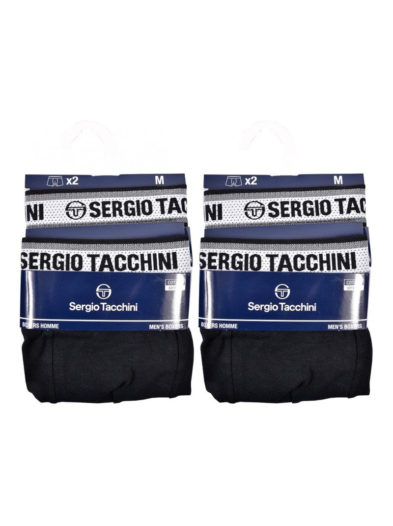 Boxer SERGIO TACCHINI - Pack de 4 Multicolore - Kiabi