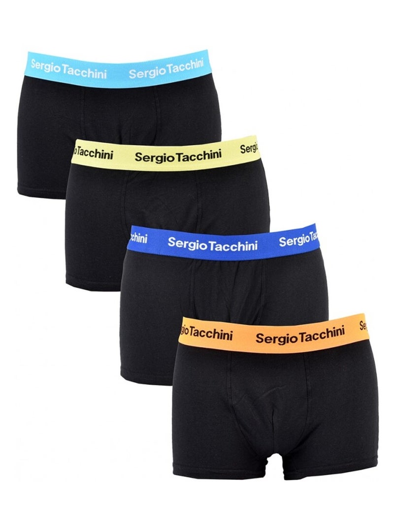 Boxer SERGIO TACCHINI - Pack de 4 Multicolore - Kiabi