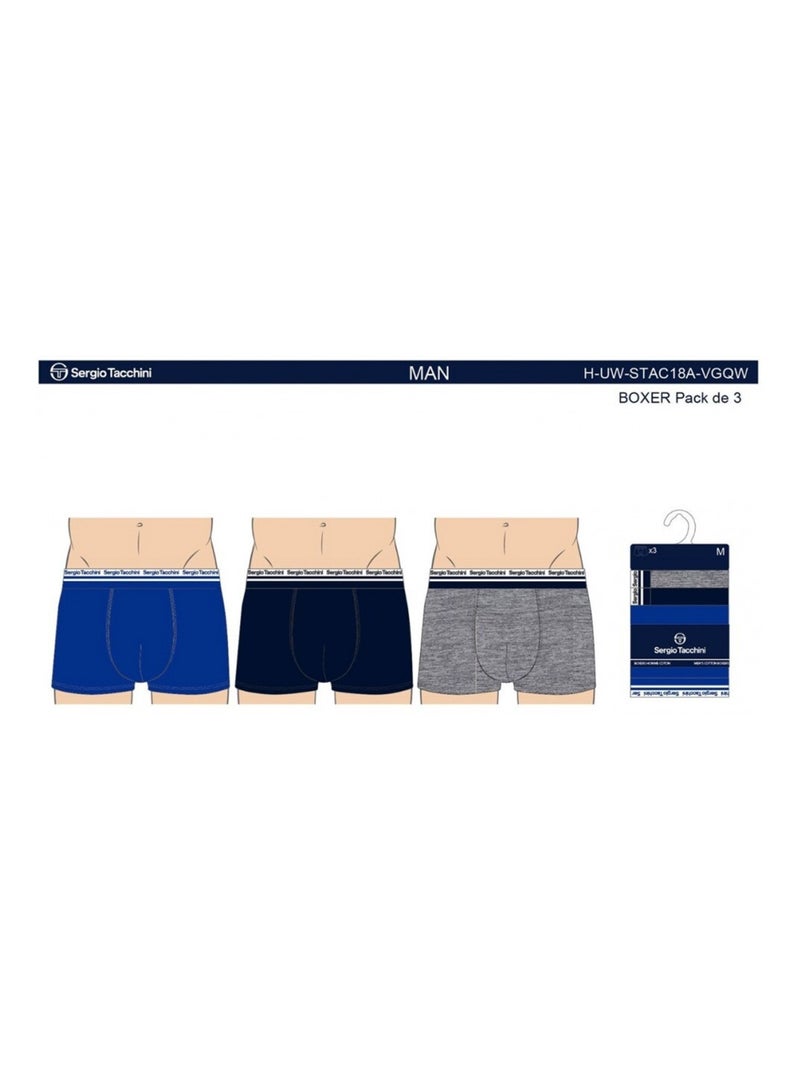 Boxer SERGIO TACCHINI - Pack de 6 Multicolore - Kiabi