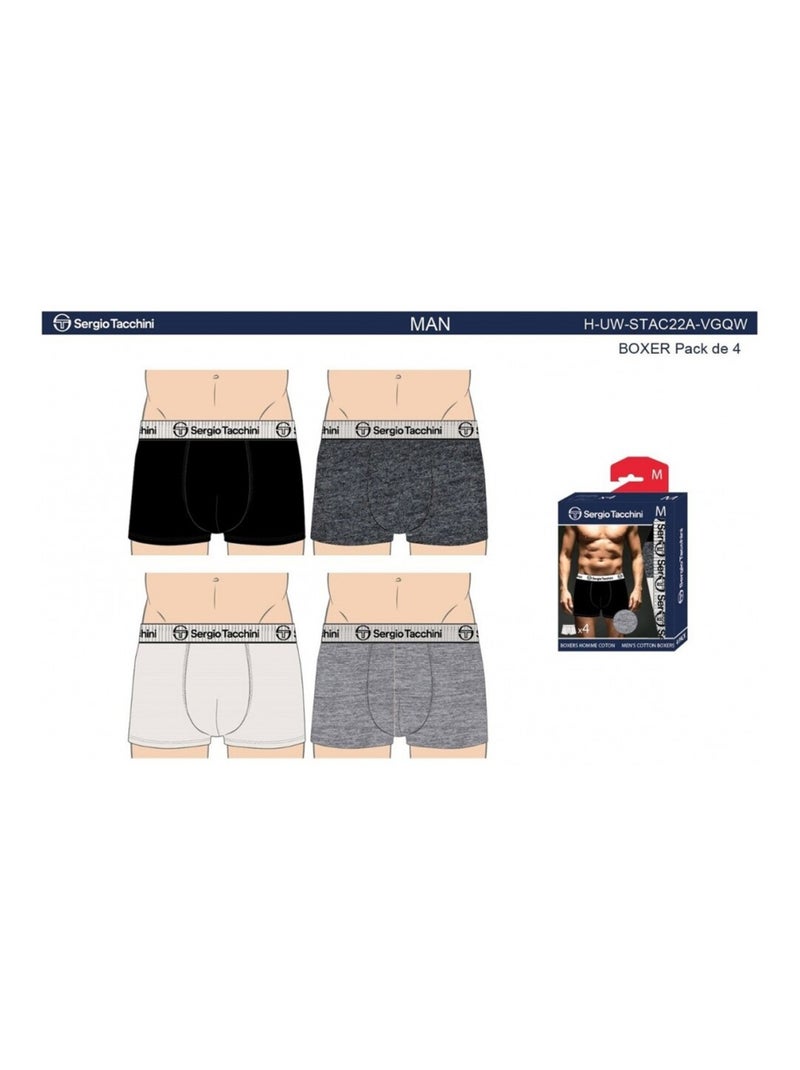 Boxer SERGIO TACCHINI - Pack de 8 Multicolore - Kiabi