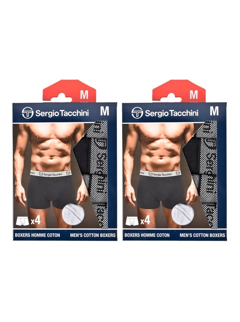 Boxer SERGIO TACCHINI - Pack de 8 Multicolore - Kiabi