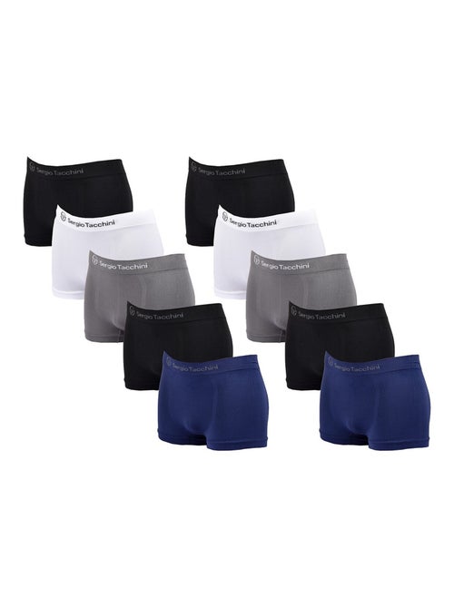 Boxer SERGIO TACCHINI sans Couture Pack de 10 SEAMLESS0608 - Kiabi Boxer SERGIO TACCHINI sans Couture Pack de 10 SEAMLESS0608 - Kiabi