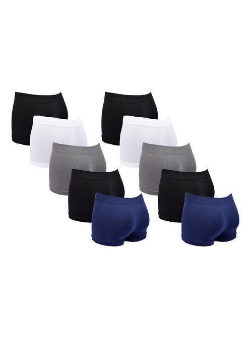 Boxer SERGIO TACCHINI sans Couture Pack de 10 SEAMLESS0608 - Kiabi Boxer SERGIO TACCHINI sans Couture Pack de 10 SEAMLESS0608 - Kiabi