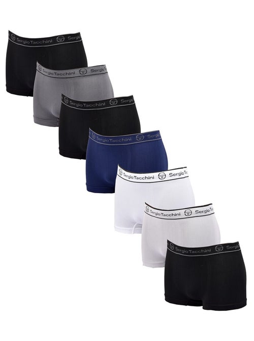 Boxer SERGIO TACCHINI sans Couture Pack de 7 SEAMLESS0708 - Kiabi Boxer SERGIO TACCHINI sans Couture Pack de 7 SEAMLESS0708 - Kiabi