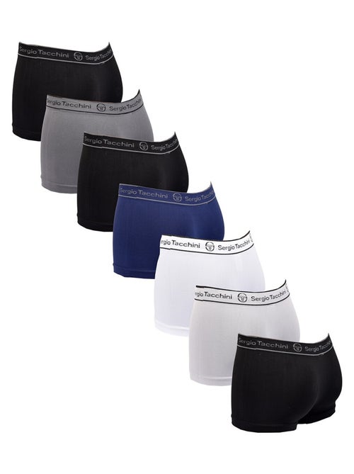 Boxer SERGIO TACCHINI sans Couture Pack de 7 SEAMLESS0708 - Kiabi Boxer SERGIO TACCHINI sans Couture Pack de 7 SEAMLESS0708 - Kiabi