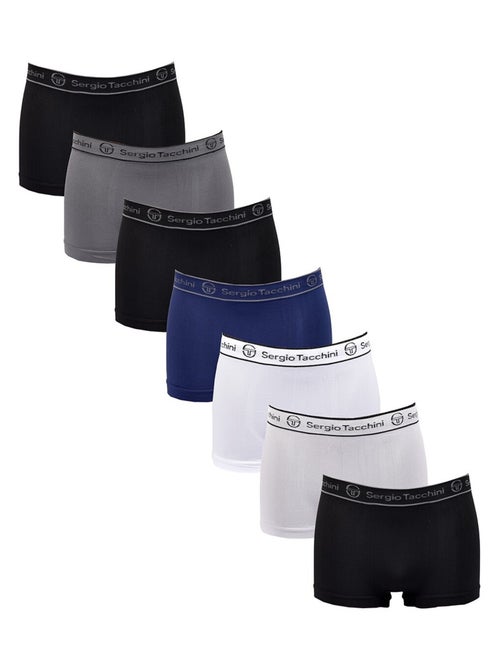Boxer SERGIO TACCHINI sans Couture Pack de 7 SEAMLESS0708 - Kiabi Boxer SERGIO TACCHINI sans Couture Pack de 7 SEAMLESS0708 - Kiabi