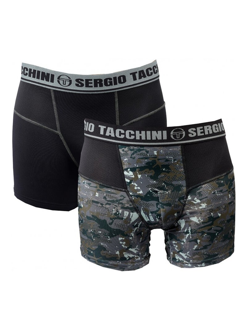 Boxer SERGIO TACCHINI X2 - Pack de 2 Multicolore - Kiabi