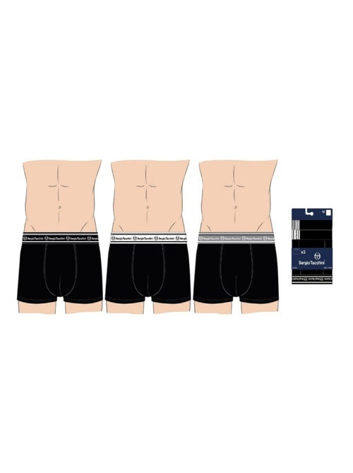 Boxer SERGIO TACCHINI X3 - Pack de 3 - Kiabi