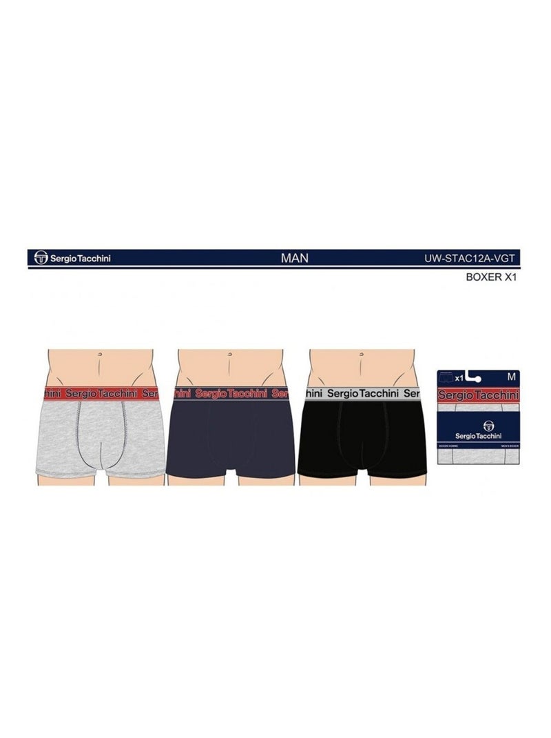 Boxer SERGIO TACCHINI X3 - Pack de 3 Multicolore - Kiabi