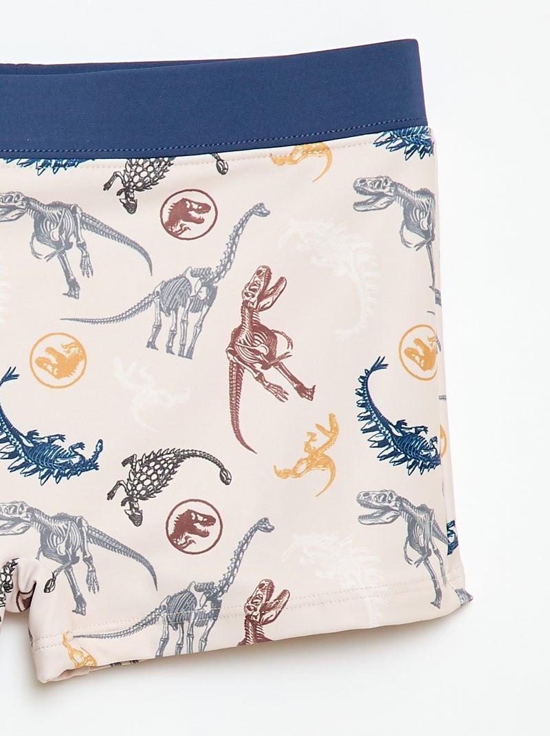 Boxer zwembroek 'Jurassic World' Biege - Kiabi