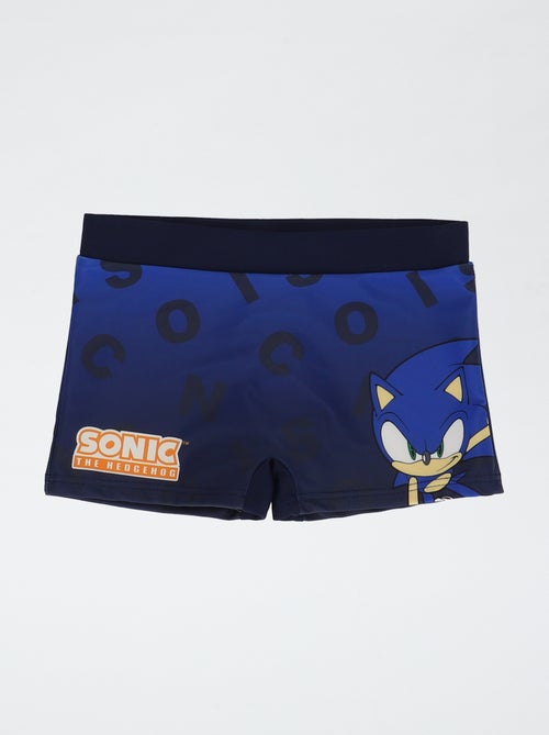 Boxer zwembroek met 'Sonic'-print - Kiabi
