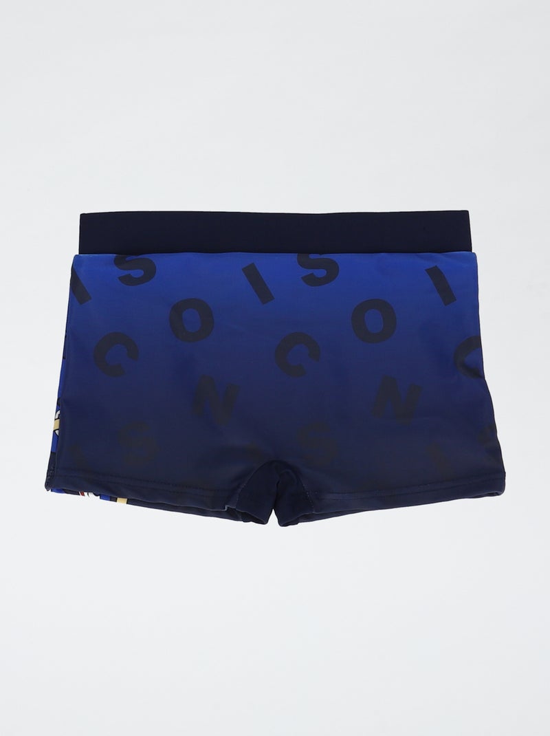 Boxer zwembroek met 'Sonic'-print Blauw - Kiabi