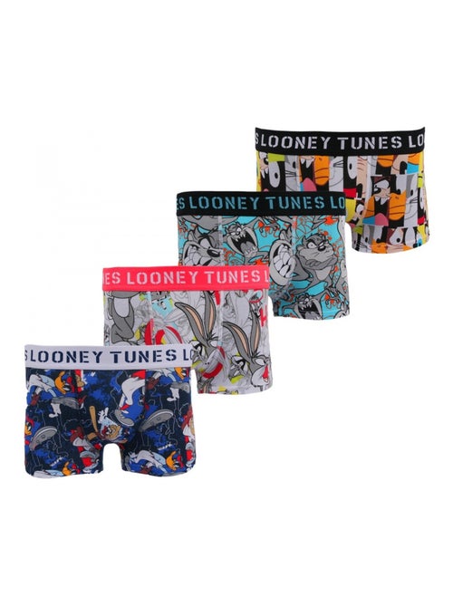 Boxers Looney Tunes garçon lot de 4 - Kiabi