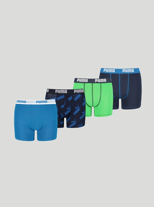 Boxers 'Puma' - Lot de 4 - Kiabi