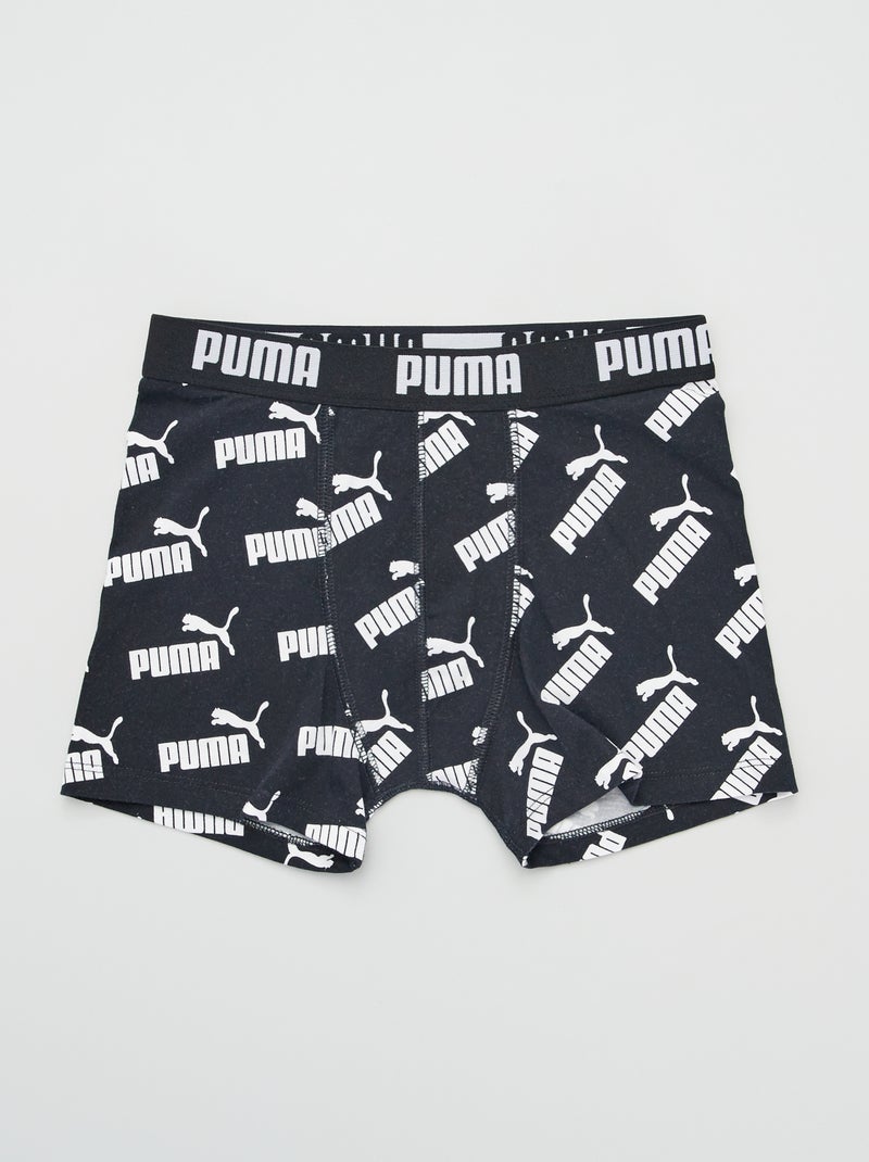 Boxers 'Puma' - Lot de 4 noir - Kiabi